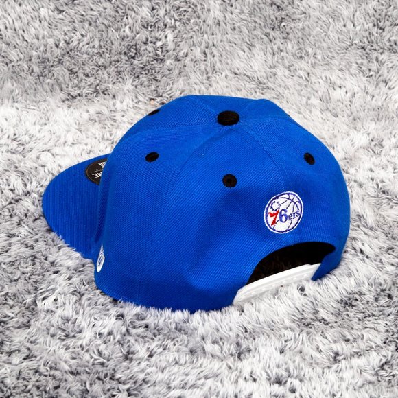 Philadelphia 76ers Trucker Hat 47 Blue Trawler Clean Up Cap Sixers Eagles - Picture 5 of 10